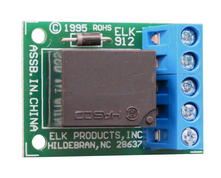 ELK PRODUCTS 912: SPDT 12-Volt DC 7Amp Relay 