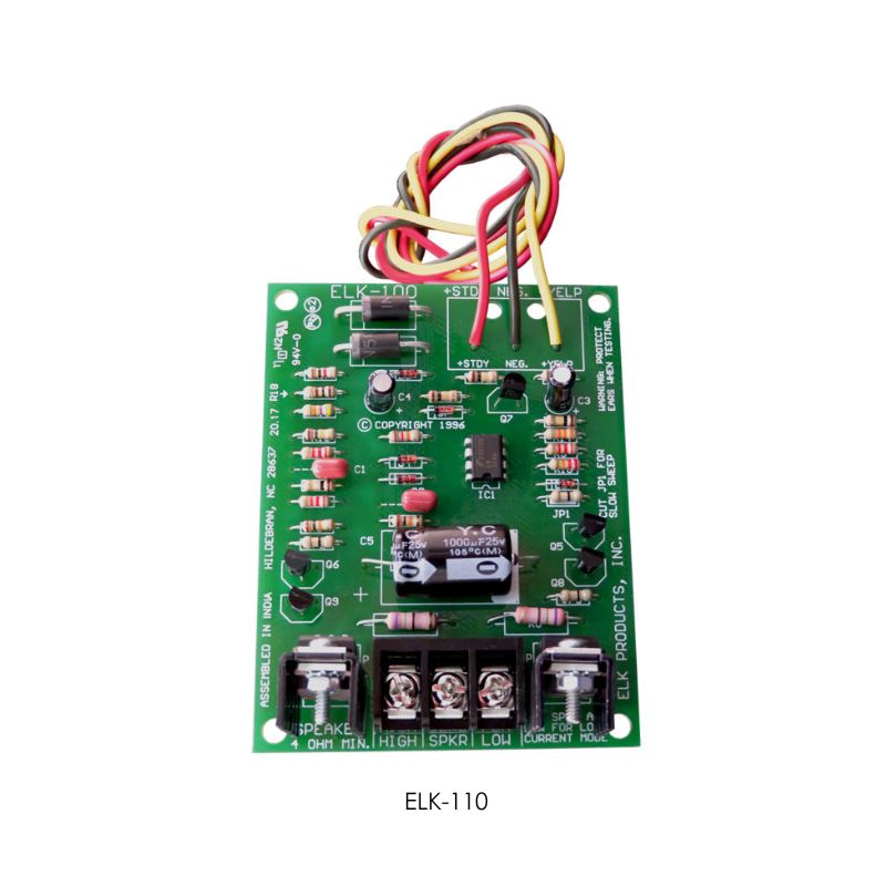 ELK PERFORMANCE 110: Voice Driver Temp Cod