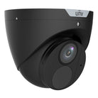 UNIVIEW IPC3618SR3-DPF28M-BK: 4K 8MP LightHunter IR Fixed Eyeball Turret Camera in Black