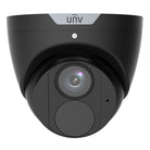 UNIVIEW IPC3618SR3-DPF28M-BK: 4K 8MP LightHunter IR Fixed Eyeball Turret Camera in Black