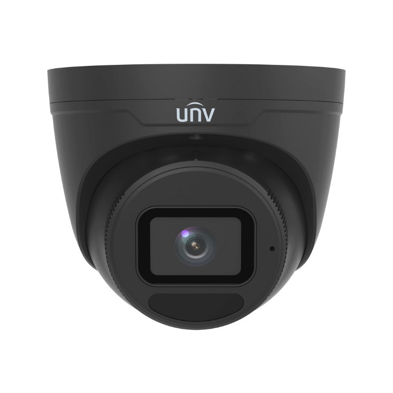 UNIVIEW IPC3634SB-ADZK-I0-BK: 4MP LightHunter IR Turret Camera with Varifocal Lens in Black