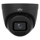 UNIVIEW IPC3638SB-ADZK-I0-BK: 8MP 4K LightHunter IR Turret Camera with Varifocal Lens in Black