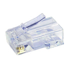 SIMPLY45 S45-1500: Cat5e Unshielded Pass-Through RJ45 Modular Plugs (100ct)