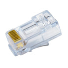 SIMPLY45 S45-1500: Cat5e Unshielded Pass-Through RJ45 Modular Plugs (100ct)