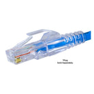 SIMPLY45 S45-B001: Cat5e UTP Integrated Strain Reliefs for RJ45 Plugs (100ct)