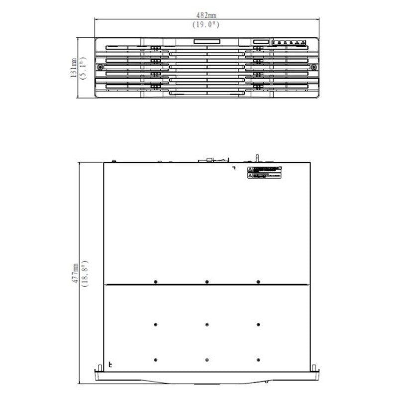 UNIVIEW NVR516-128E-R: 128 Channel 4k IP Network Video Recorder