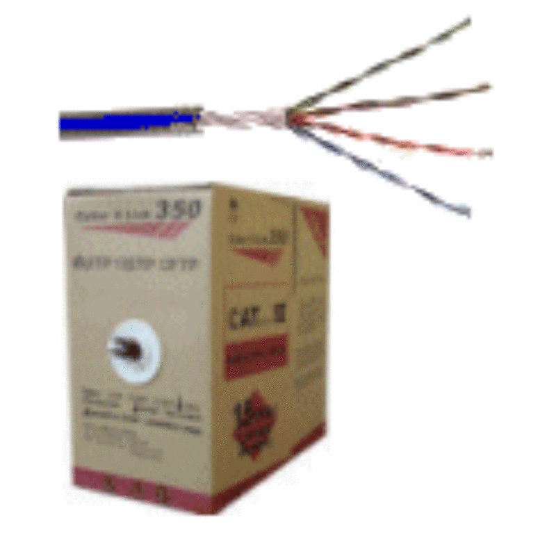 CAT 5E 350 MHz SOLID COPPER BLUE 1000' BOX - PAM Distributing Co