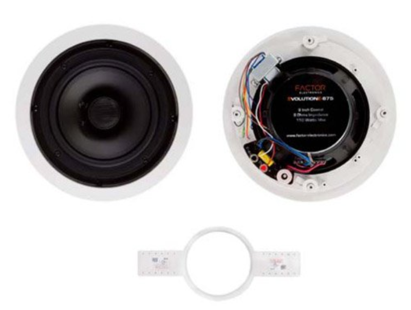 FACTOR FAC-E675-TLX: Pair In-Ceiling Speakers 10W