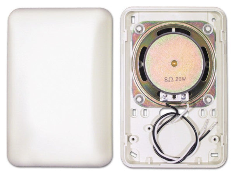 ELK PRODUCTS 74: 20 Watt, 8 Ohm Speaker in an Attractive Surface Mounted Plastic Enclosure