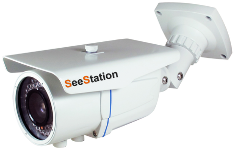 SeeStation CTVI1220AV2Z-AW: (TVI) 2MP Analog Bullet Camera with Varifocal Lens